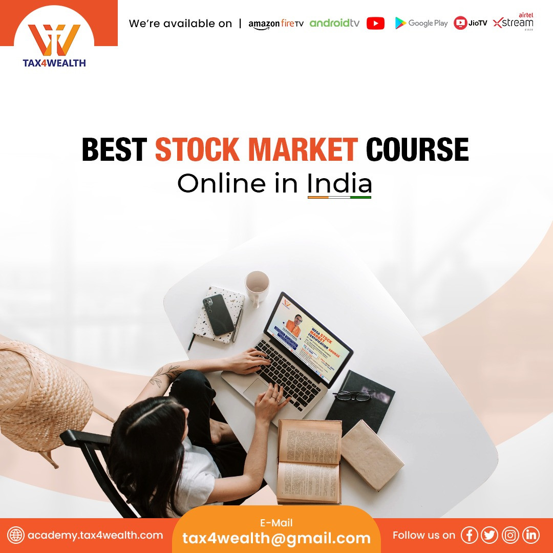 Best Stock Market Course Online in India   Academy Tax21wealth