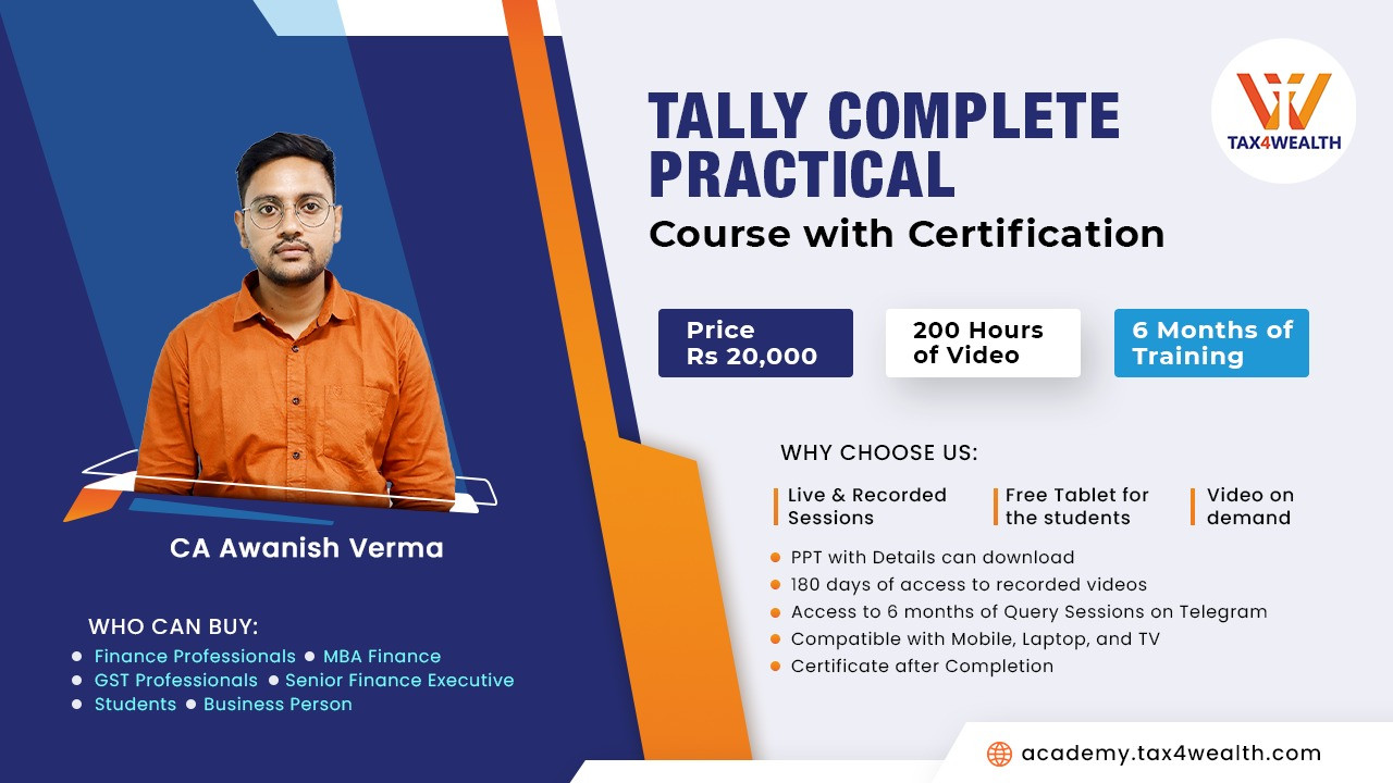 Tally Erp 9 Course Near Me